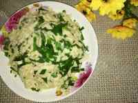 家常菜干豆腐炒韭菜