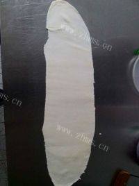 自己做的紫薯蛋卷做法图解4)