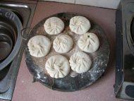 诱人的韭菜肉饼做法图解5)