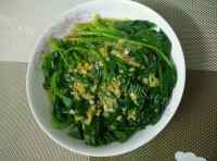 家常菜蒜蓉菠菜