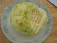 家常菜素烧茄子做法图解4)