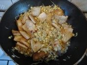 家常菜黄豆芽炒豆腐