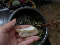 自制茴香馅饺子做法图解10)