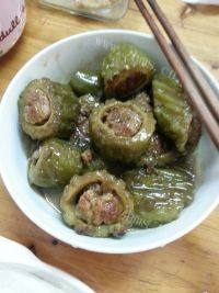 色味极佳的客家酿苦瓜