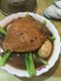 香喷喷的大排面做法图解5)
