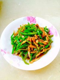 色香味浓的青椒肉丝做法图解8)