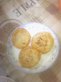 自制南瓜豆沙饼