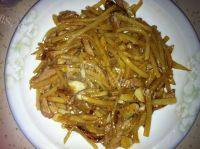 「DIY美食」土豆丝炒肉