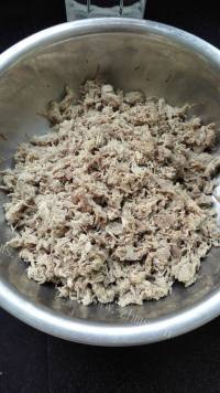 自制手工肉松做法图解5)