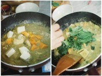 素食谱-时蔬青咖喱的做法图解五