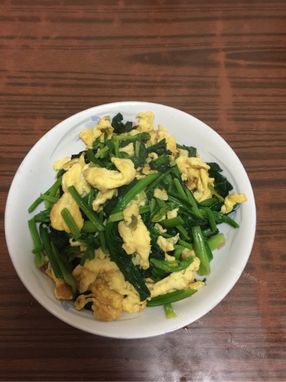 简单版鸡蛋菠菜
