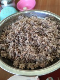 自制牛肉松做法图解6)