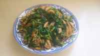 家常菜韭菜炒豆干