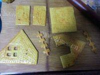 易做的圣诞姜饼小屋做法图解4)