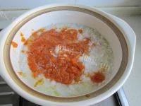 美味早餐彩色蔬菜肉粥做法图解9)