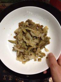 家常菜榨菜肉丝做法图解4)