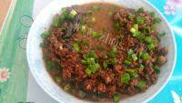 家常菜蟠龙茄子