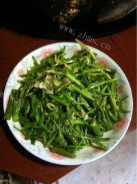 家常菜炒空心菜梗