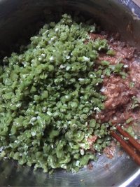 自制豆角包做法图解7)