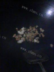 自己做的青菜炒年糕做法图解3)