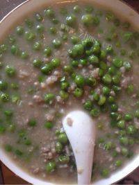 家常菜肉末豌豆