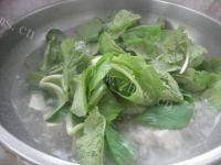 青菜豆腐汤做法图解6)