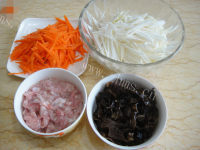 家常菜鱼香肉丝做法图解1)