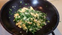 美味的青椒小白菜炒蛋的做法图解八