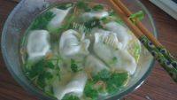 美味的茴香肉饺子
