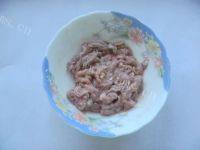 家常菜香菇炒肉丝做法图解2)