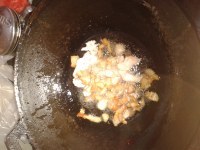 猪肉炒洋葱做法图解4)