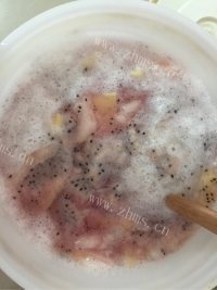 美味的火龙果芒果酵素做法图解9)
