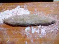 好吃的黑芝麻法棍做法图解8)