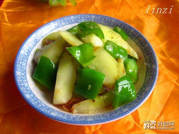 青椒炒黄瓜