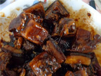 好吃的剩肉烩粉条做法图解3)