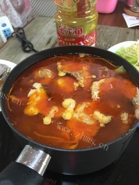 爽口酸汤鱼火锅做法图解21)