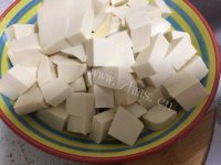 家常菜肉末豆腐做法图解1)