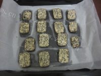 诱人的芝麻饼干