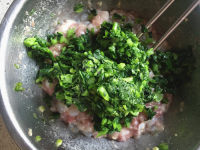 特色虾仁青菜饺子做法图解8)