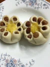 质嫩爽口的奶黄包做法图解15)