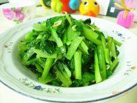 家常菜虾皮小白菜