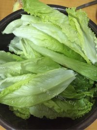 家常菜清炒生菜做法图解1)