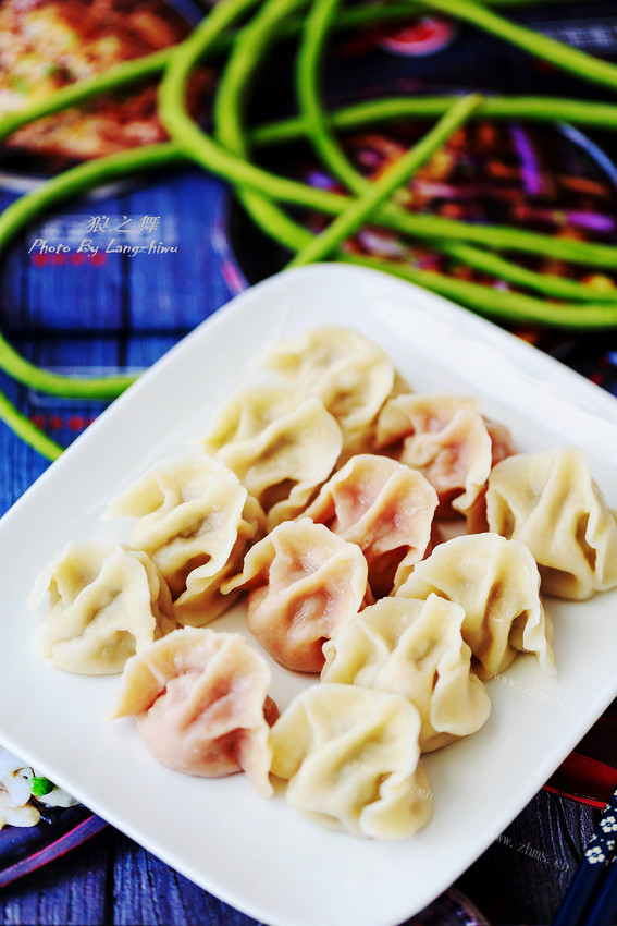 豆角肉馅饺子