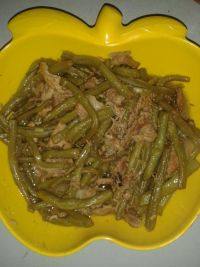 家常炖豆角