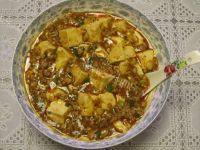 麻婆豆腐做法图解6)