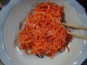 家庭版凉拌胡萝卜丝做法图解4)