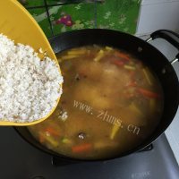 好吃的羊排鹰嘴豆抓饭做法图解8)