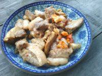 家常菜辣炒五花肉