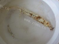 美味的参鸡汤做法图解4)