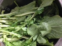 美味蒜香青菜苔做法图解3)